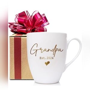 "Est 2024 Grandpa" Mug